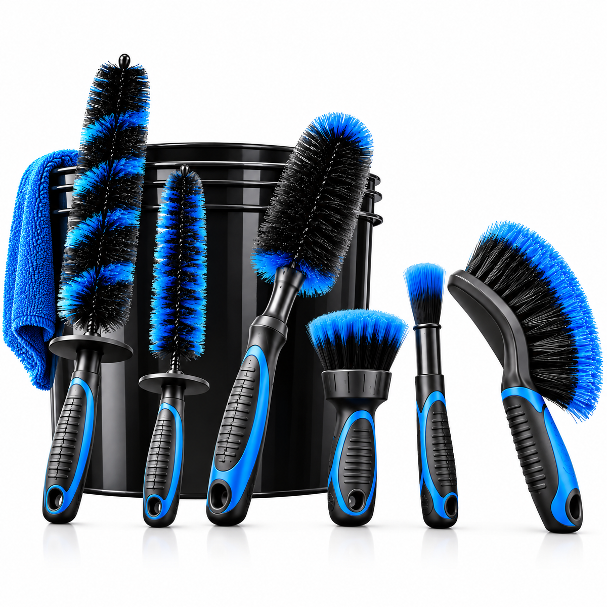 Wheel & Tire Cleaning Brush Kit