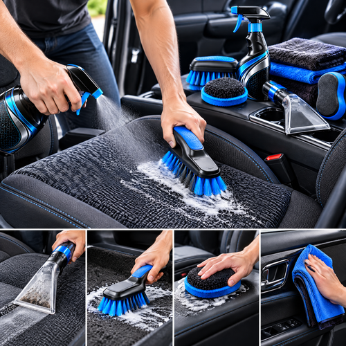 Car Seat & Upholstery Cleaning Kit