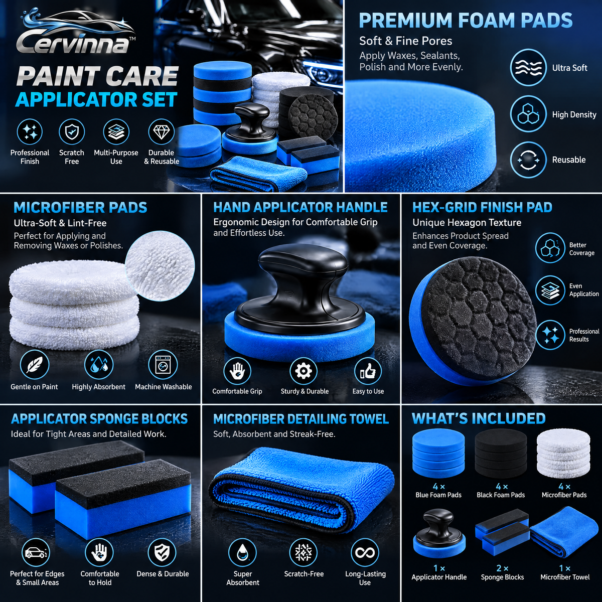 Paint Care Applicator Set