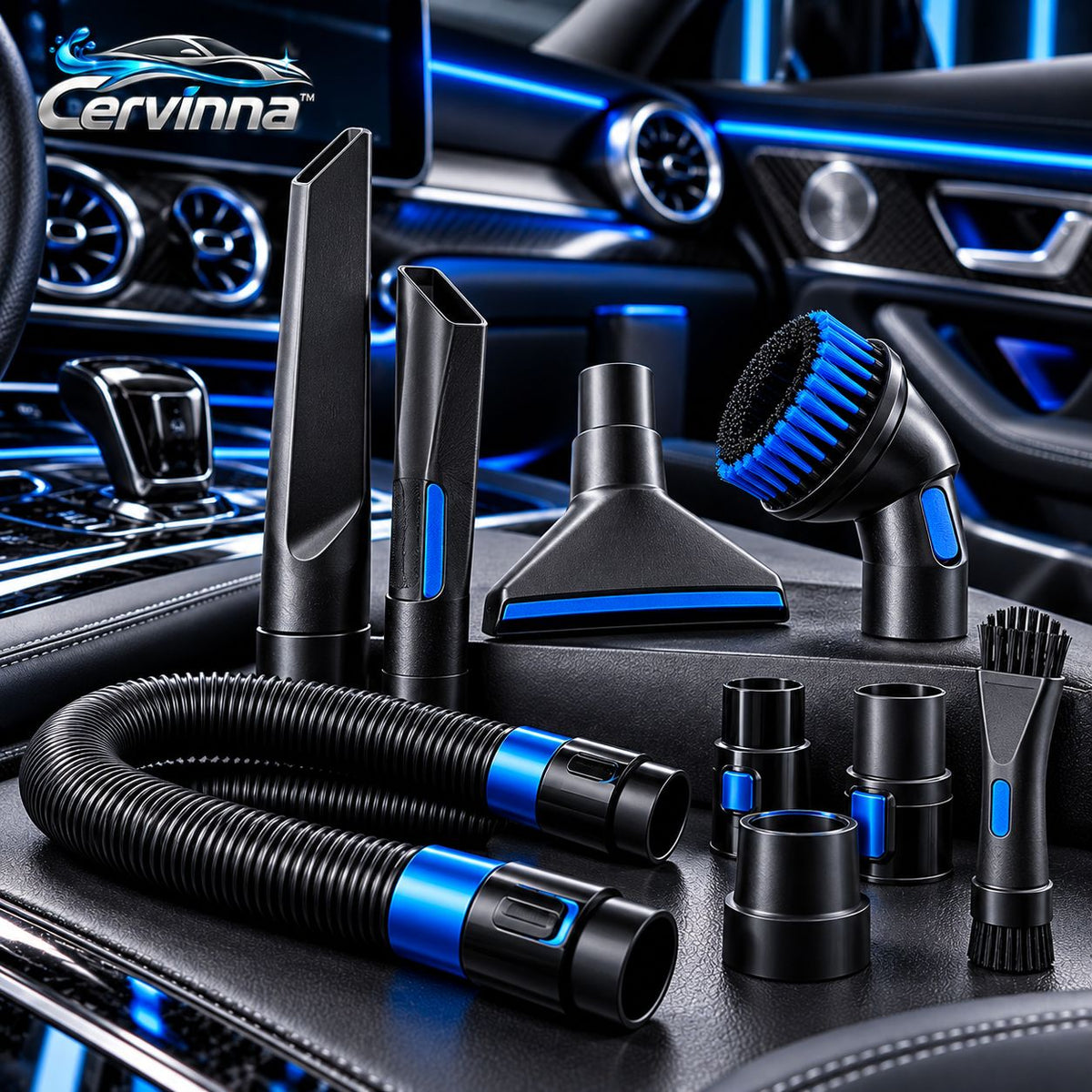 Car Vacuum Attachment Kit