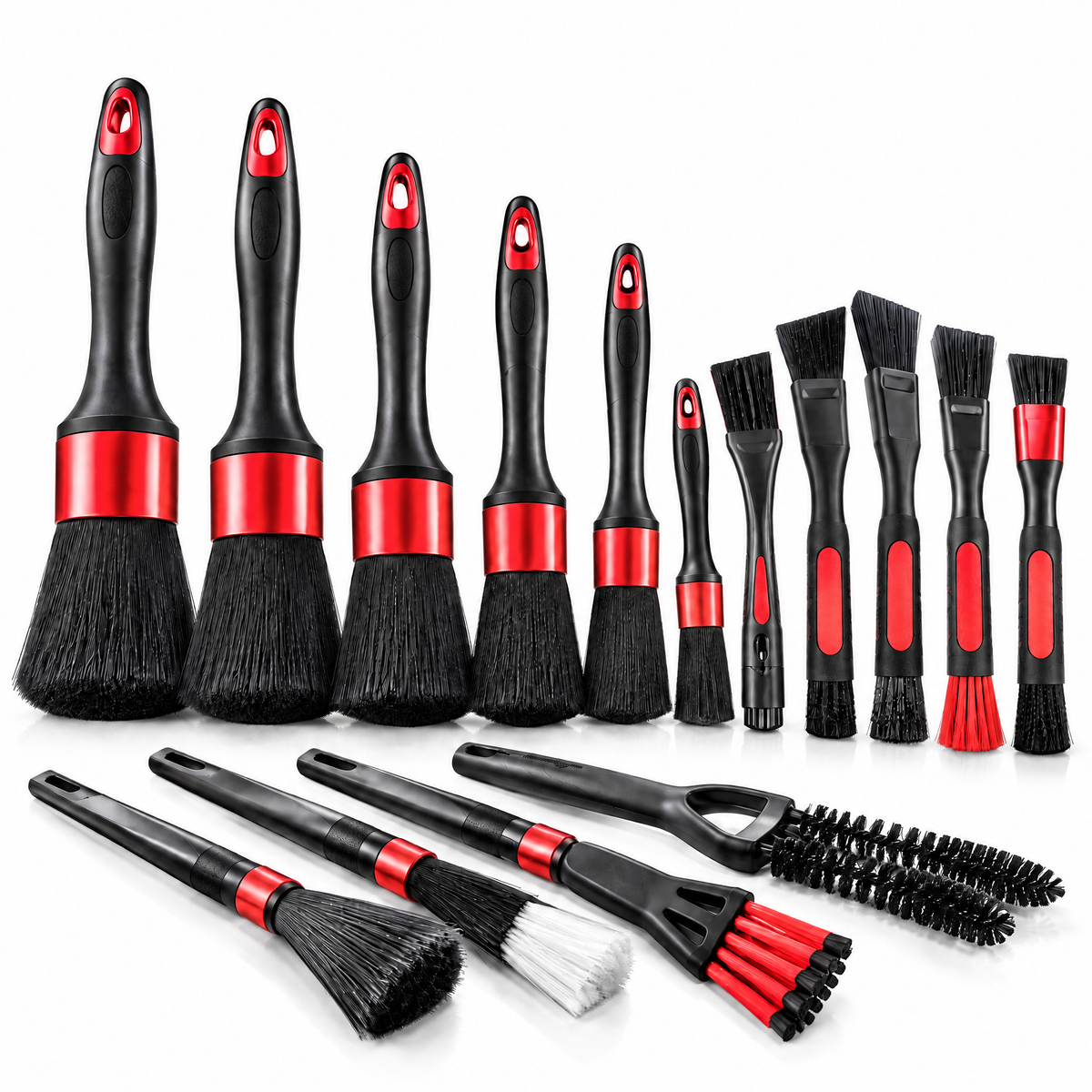 Interior Detailing Brush Set