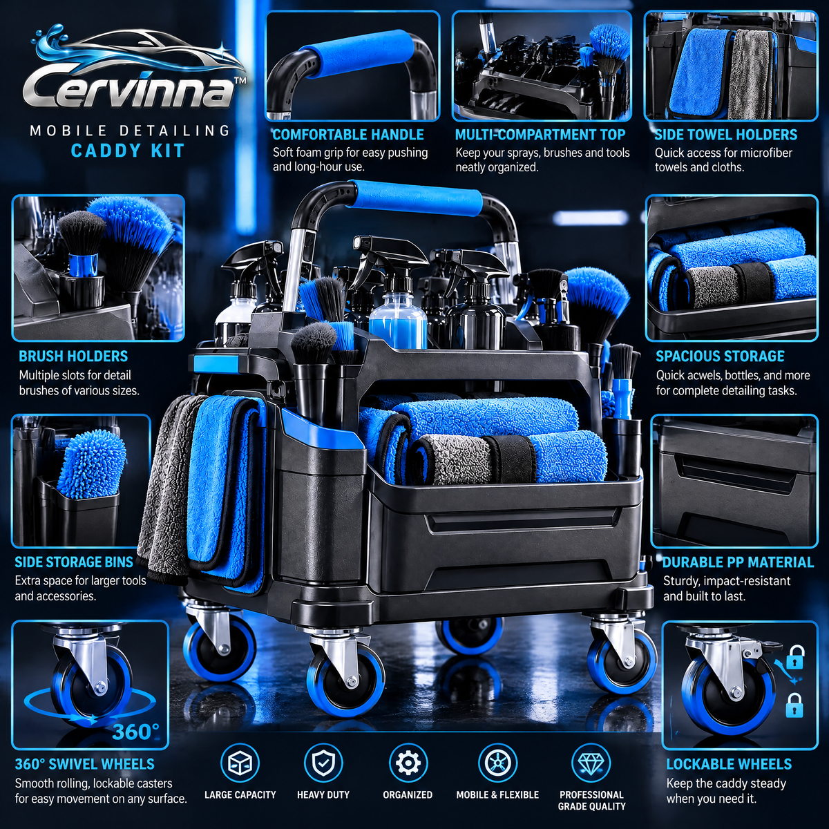 Mobile Detailing Caddy Kit