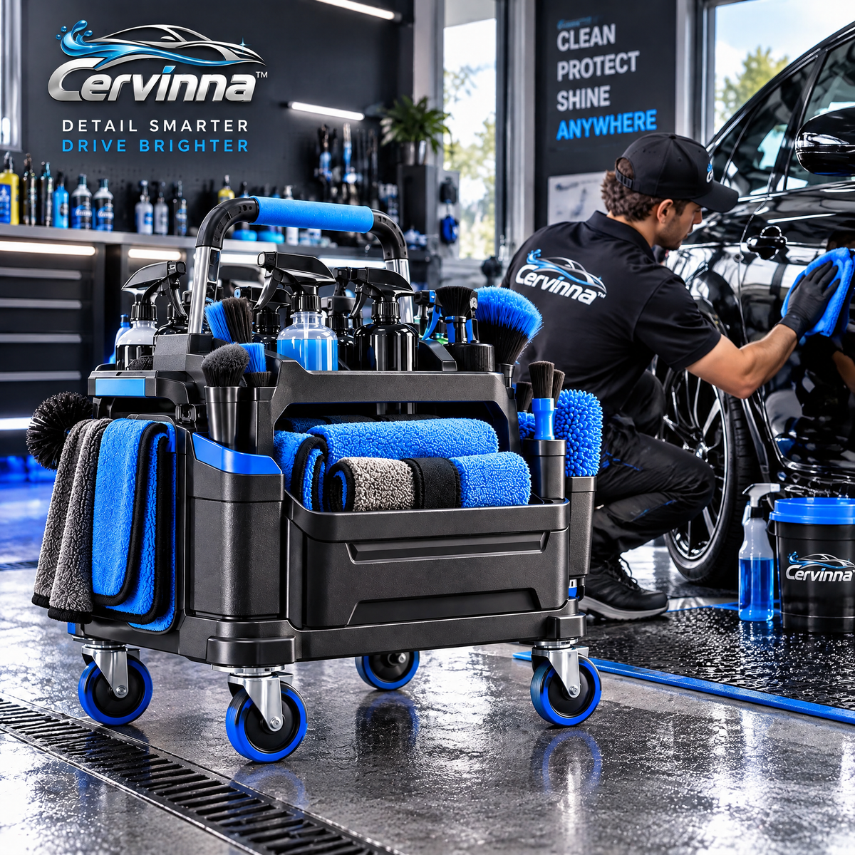 Mobile Detailing Caddy Kit