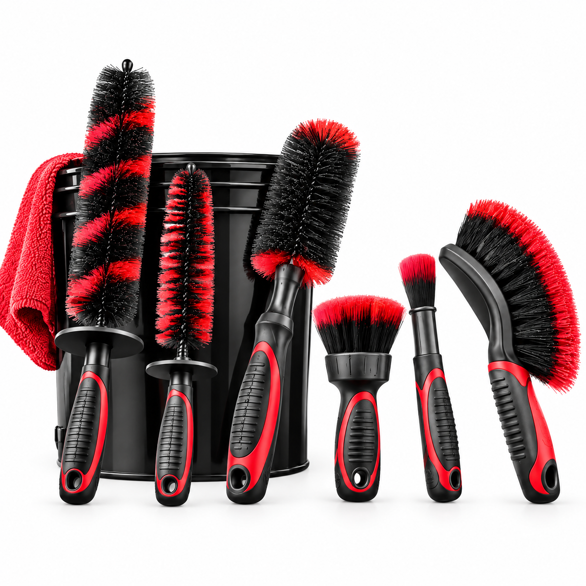 Wheel & Tire Cleaning Brush Kit