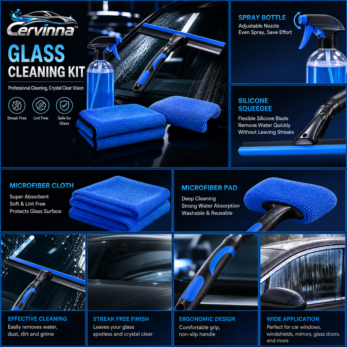 Glass Cleaning Kit