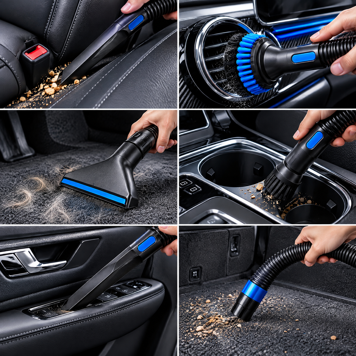 Car Vacuum Attachment Kit